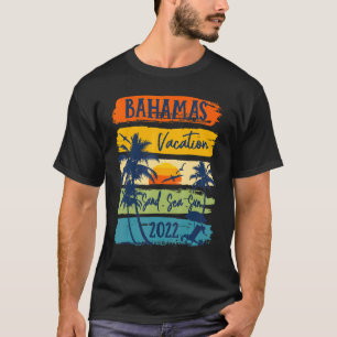 Camiseta Grupo Familiar das Bahamas Caribe Férias 2022