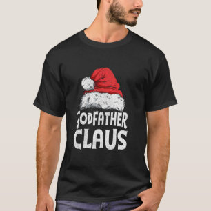 Camiseta Grupo Familiar de Natal do Goddad Claus Correspond