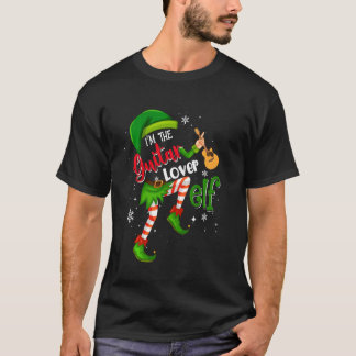 Camiseta Grupo Familiar de Violão Elf Correspondente Xmas P