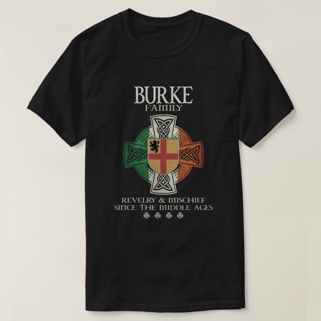 Camiseta Grupo Family Burke Irlanda (Frente do Design)