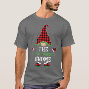 Camiseta Grupo Gnomo Cookie Baking Correspondendo ao Natal 
