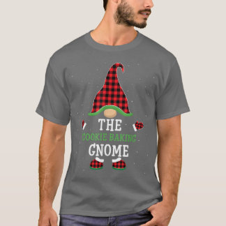 Camiseta Grupo Gnomo Cookie Baking Correspondendo ao Natal 