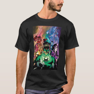 Camiseta Grupo Lanterna Corpo com Cores