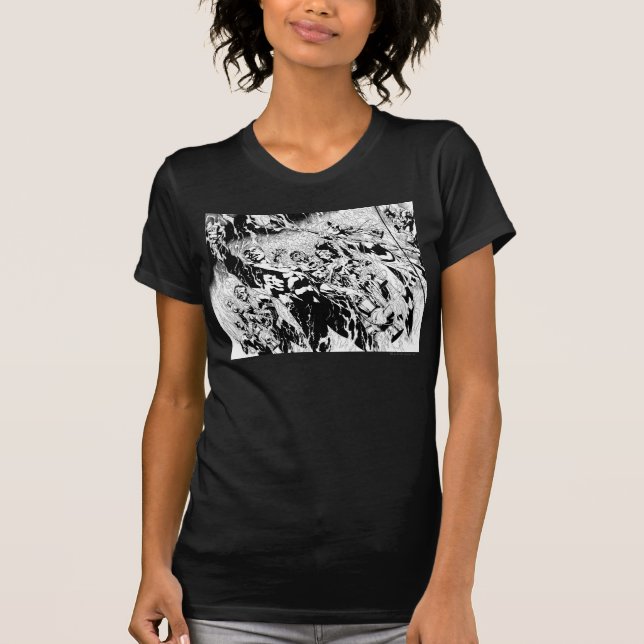 Camiseta Grupo Lanterna Verde (Frente)