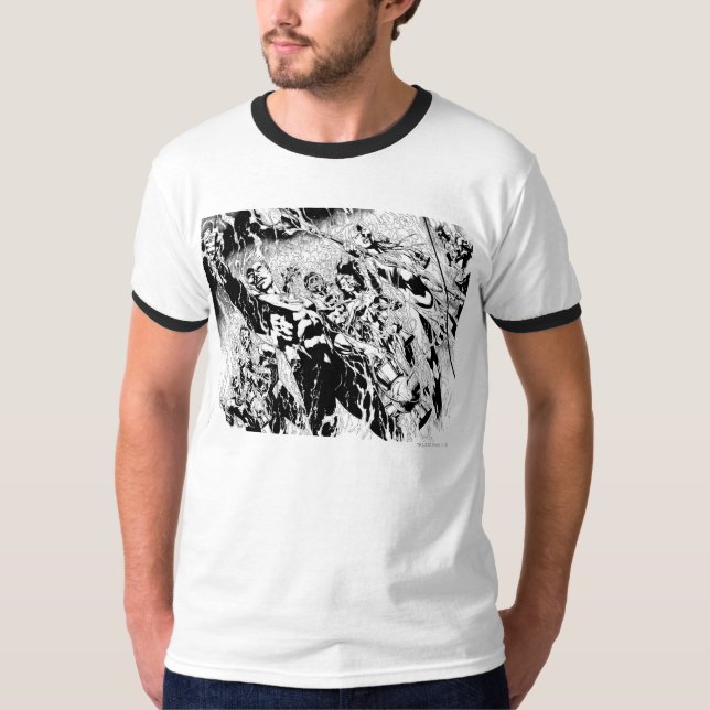 Camiseta Grupo Lanterna Verde (Frente)