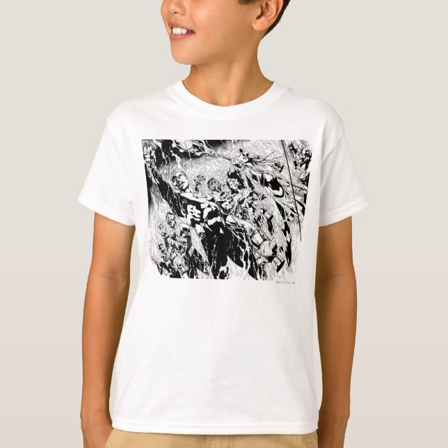 Camiseta Grupo Lanterna Verde (Frente)