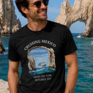 Camiseta Grupo Personalizado de Embarque de Navio em Cabo d