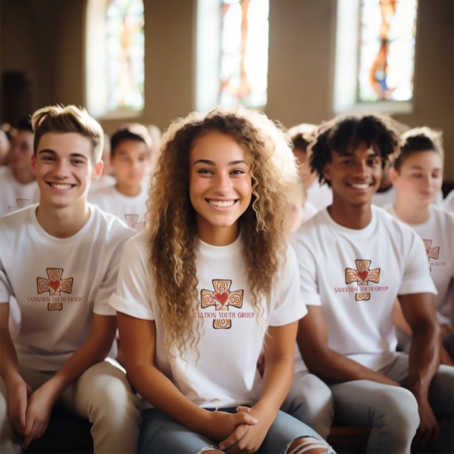 Camiseta Grupo Personalizado de Igreja e Juventude Cruzada  (Criador carregado)