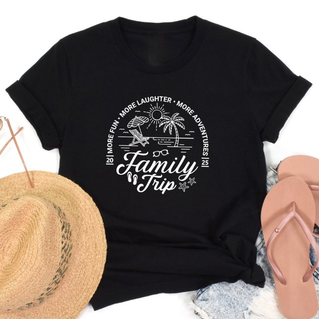 Camiseta Grupo Trip da Família Personalizada Correspondendo (Criador carregado)