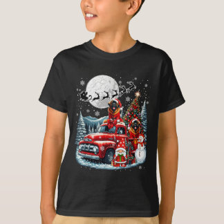 Camiseta Grupo Xmas Gnomo Snowman Papais noeis Leonbergers