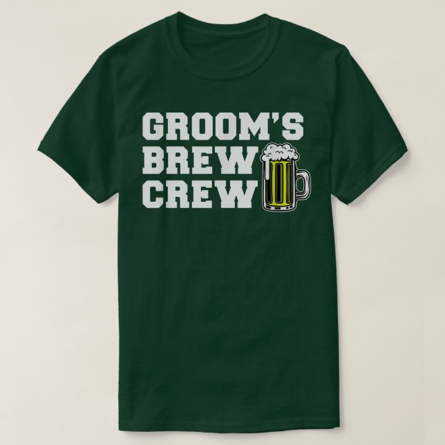 Camiseta Grupos de Cervejas de Solteiro de alvoroço (Frente do Design)
