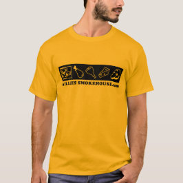 CAMISETA GRUPOS DE COMIDAS PRETOS (GRANDE)