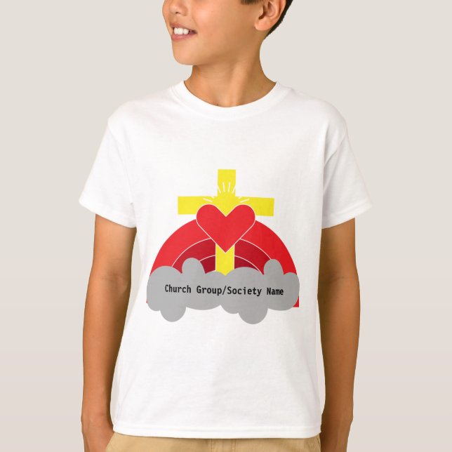 Camiseta Grupos De Sociedades Da Igreja E Clusters Praça De (Frente)