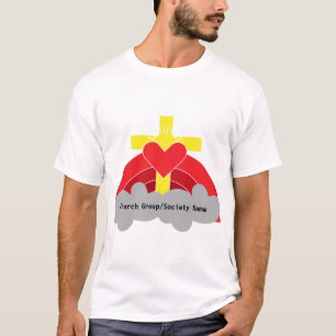 Camiseta Grupos De Sociedades Da Igreja E Clusters Praça De