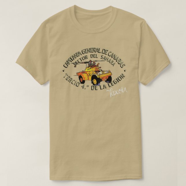 Camiseta Grupos Ligeiros Saarianos (Frente do Design)