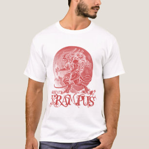 Camiseta Gruss vom krampus feliz natal no demônio xmas