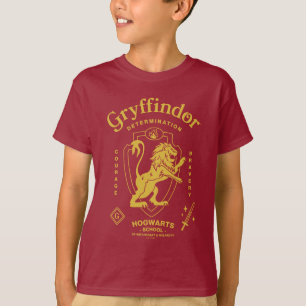 Camiseta GRYFFINDOR™ Determinação Coragem Bravura Brasão