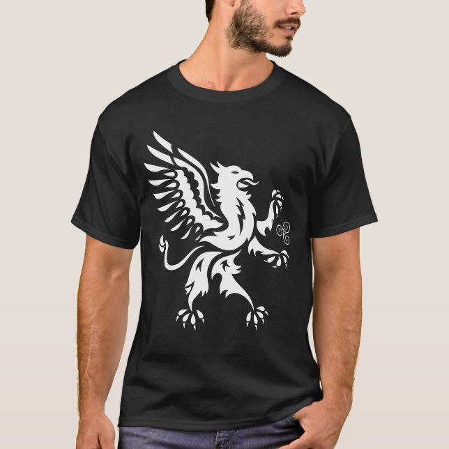 Camiseta Gryphon tribal (Frente)