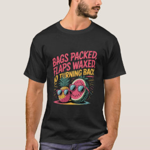 Camiseta Gs Abas Dobradas Enceradas Sem Giro Ck Viagem Turi