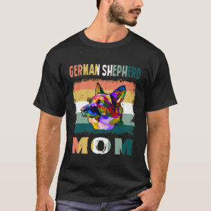 Camiseta GSD067 - Mãe German shepherd