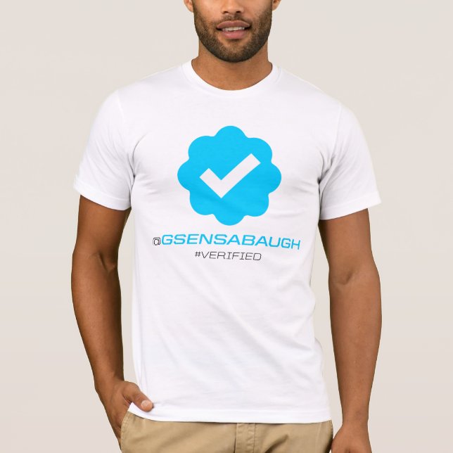 Camiseta @GSensabaugh - verificado (Frente)