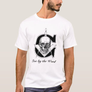 Camiseta Gskullzazzleready1, vivem pela palavra
