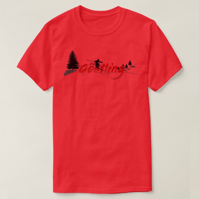 Camiseta Gstling Goestling Ski Long (Frente do Design)