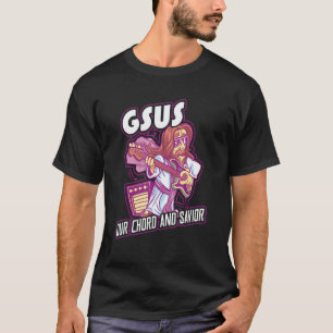 Camiseta Gsus Nosso Acorde E Salvador Guitarrista