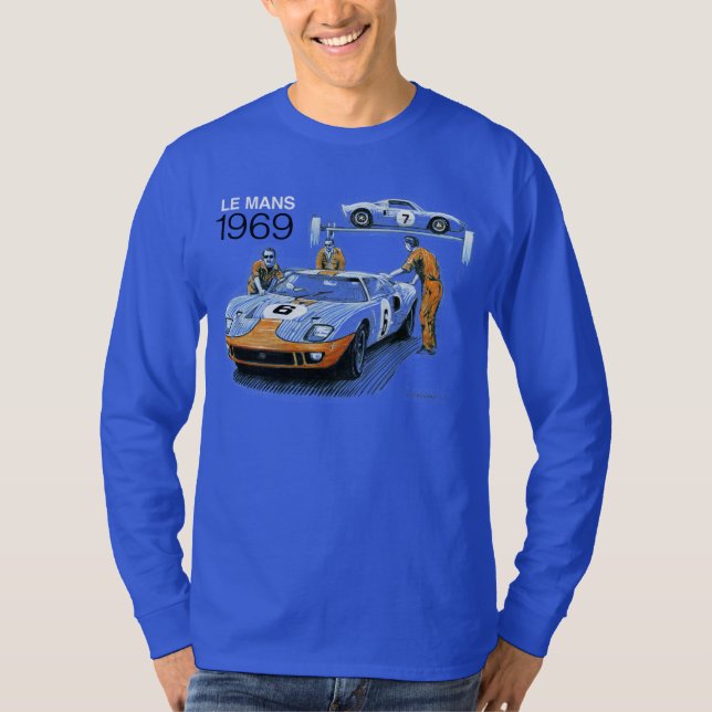 Camiseta GT40s Le Mans 1969 (Frente)