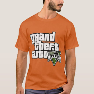 Camiseta GTA5LOGOCLASSICACAMISACOPY retro