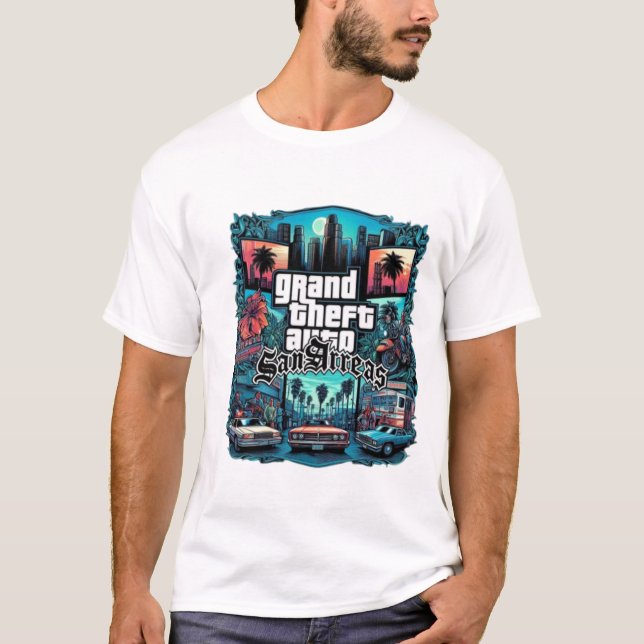 Camiseta GTA t-shirt (Frente)