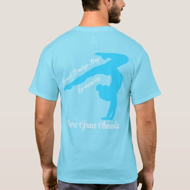 Camiseta GTbay ginástica rosa (Verso)