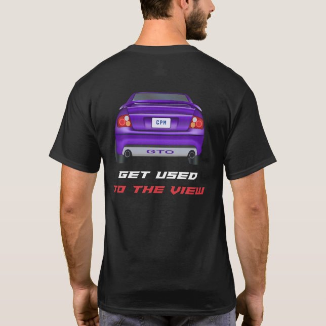 Camiseta GTO - Utilizar para a Vista (Verso)