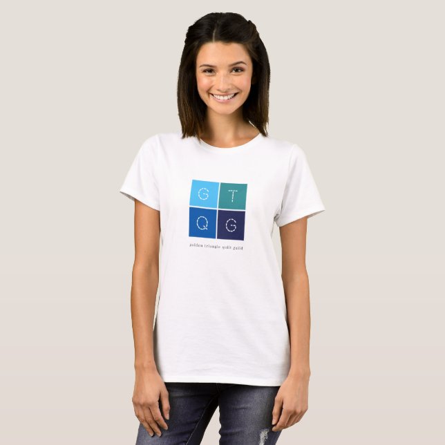 Camiseta GTQG Womens Basic Tee (Frente Completa)