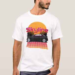 Camiseta Gtr Skyline 1990