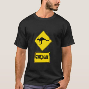Camiseta Gu2019Dia Companheiro Sinal de Estrada Canguru Div
