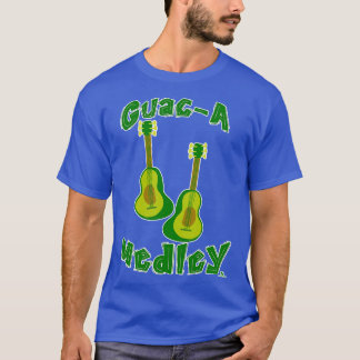 Camiseta Guac Medley Guacamole Avocado Guitar Slogan