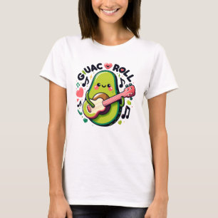 Camiseta Guac N Roll Rock And Roll Guac And Roll