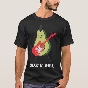 Camiseta Guac N Roll, Santa Guacamole, Engraçado Avocado Pa