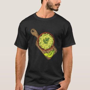 Camiseta Guacamole Abacate Maionese Comida Vegana Guac Limõ
