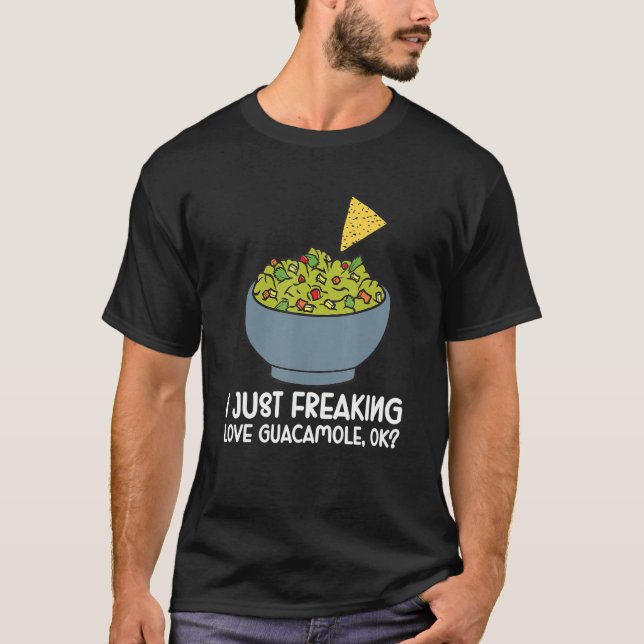 Camiseta Guacamole Avocado Mayo Comida Vegan Limões Guac 11 (Frente)