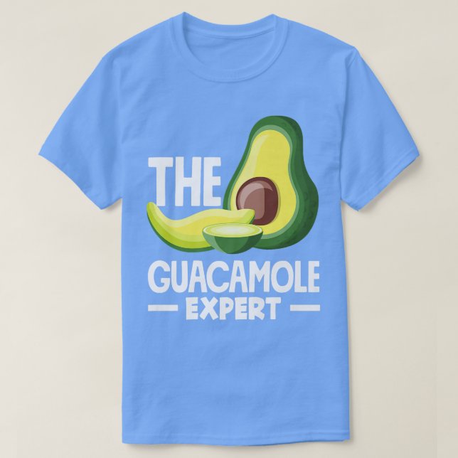Camiseta Guacamole Epert Funny Avocado Vegan Comida (Frente do Design)