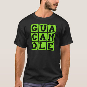 Camiseta Guacamole, mergulho do abacate