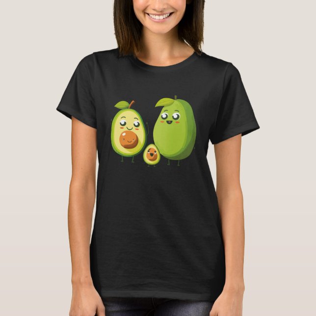 Camiseta Guacamole Mom Avocado  Vegetarian Vegan Mothers Da (Frente)