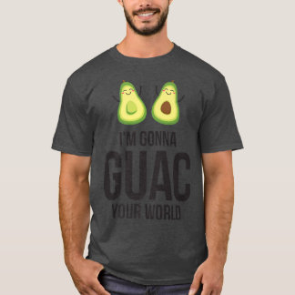 Camiseta GuacamoleGifts Avocado ClothingGuac Your World 