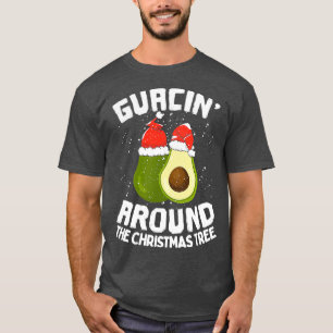Camiseta Guacin Em Torno Da Árvore Natal 2
