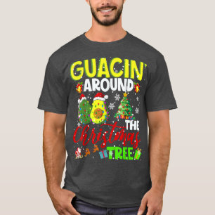 Camiseta Guacin' Em Torno Dos Papais noeis De Natal Da Árvo