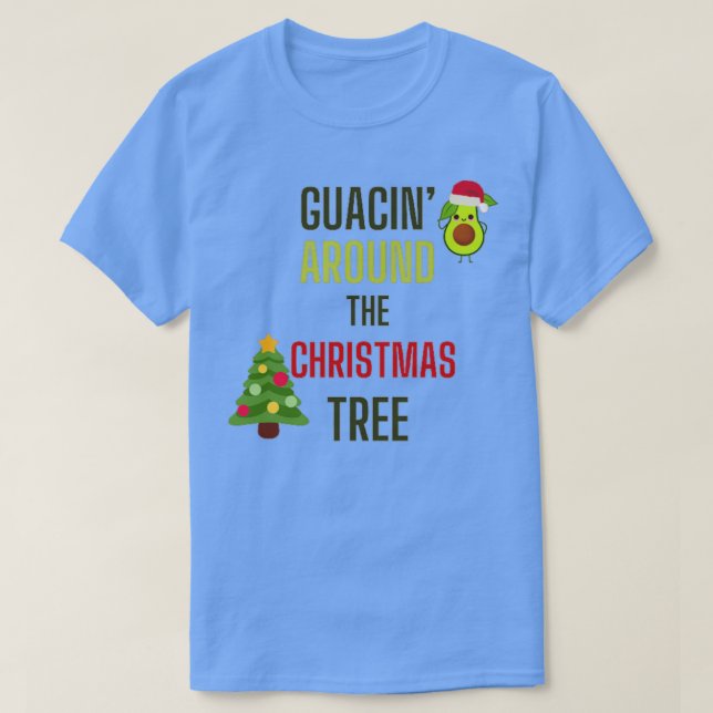 Camiseta Guacinx27 Na Árvore De Natal (Frente do Design)