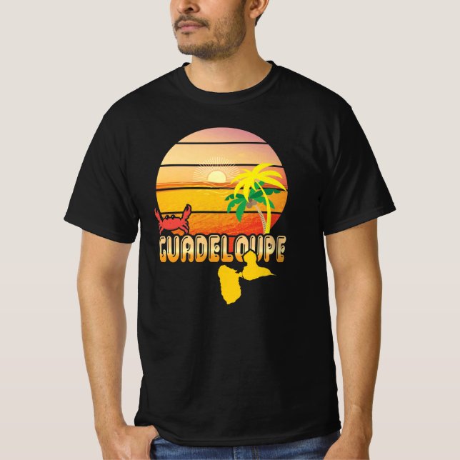 Camiseta Guadeloupe idee cadeau gwada 971 (Frente)