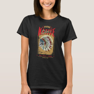 Camiseta Guale Native American Warrior Tribe Orgulhosa